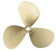 Vetus P3B17X17R - 3-bladed Propeller P3B, 17" x 17", right-handed
