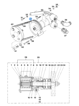 Vetus STM8531 - Pulley Water Pump D4.29/DT4.29