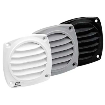 Nuova Rade 16308 - Ventilation Shaft Grill Cover, 82x82mm, Black
