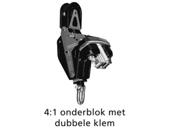 Easy Matic Block 1 (Type: Double pulley swivel block)