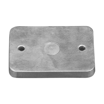 Tecnoseal Rectangular Zinc Hull Anode 100x70x12 mm Bolt-On