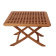 ARC Marine Foldable Table Monte Carlo 75 x 55 cm Unoiled