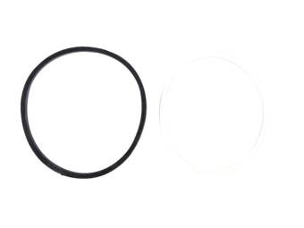 Foresti & Suardi Spare Gaskets for Portlights White Rubber 125 mm Gate