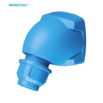 Marechal Angled Handle, Poly Blue Size.1 + Cable Gland 9-18mm