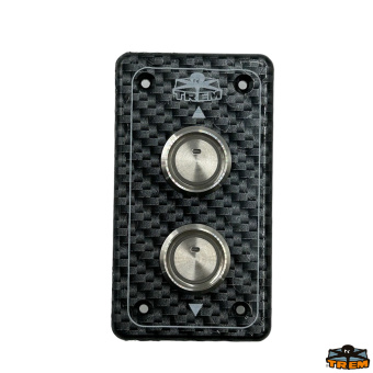 Trem L0680102 - Vertical Electrical Panel With Prewired Circuit Breaker 2 Buttons Up/down