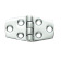 Hexagonal Hinge Thickness 4.5 mm 76X38 mm