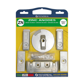 Tecnoseal KITVERADO6 - Mercury Anode Kit Verado 6 Zinc With Hardware