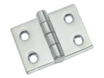 Rectangular Hinge 5-mm Mirror Polished Stailless Steel