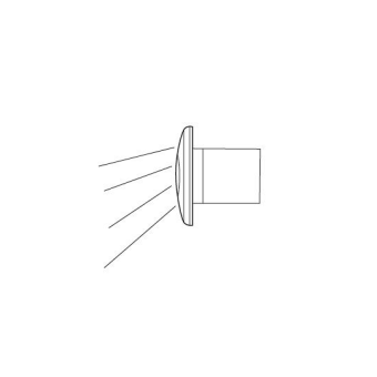 Hella Marine Oblong LED Courtesy Light - 30° Light White Light - Polished Stainless Steel