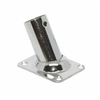 FNI Stainless Steel 60° Rectangular Base Plate Ring, Ø22–25 mm