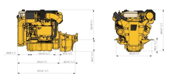 Vetus VF4.145 Marine Diesel Engine - 108.0 kW (145.0 HP)
