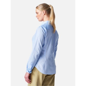 Henri Lloyd Women's Oxford Shirt Size L Light Blue