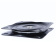 Hollex Rotating Plate Black 15x17x17cm