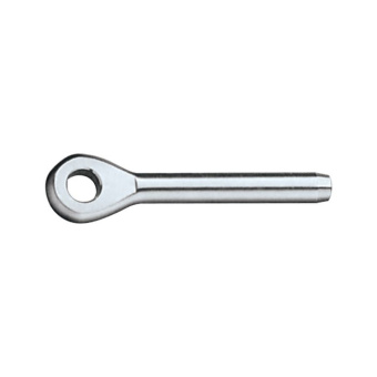 Ronstan RF1501M0506 Eye Swage Terminal for 5mm Metric Wire, 9.7mm Hole