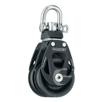 Harken 6238 - 45mm Aluminum Element Double Block Swivel