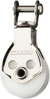 Ronstan RF573 Series 25 Utility Block, Swivel Fork Shackle