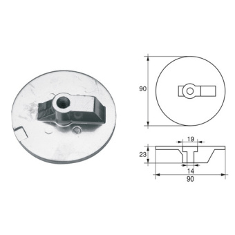 Bukh PRO L8143201 - Anode F/MERCRUISER/MERCURY EngineS