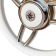 Savoretti White T26 Steering Wheel 350 mm