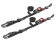 Speedstrap 38 mm Ratchet Tie-Down, Hook and Loop, 300 cm, Black, 2 Pieces
