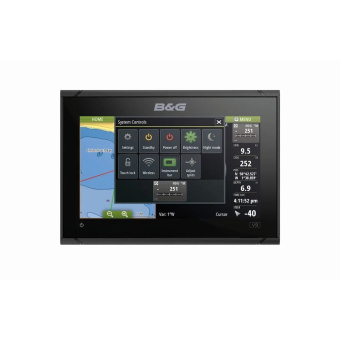 B&G Vulcan 9FS Chartplotter Without Ttransducer