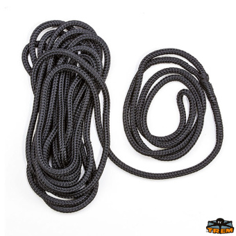 Trem F4620013 - Spliced Braided Rope High Tenacity With Eye Black Color Ø20