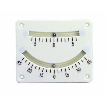 A.A.A. Plastic Inclinometer With Two Scales