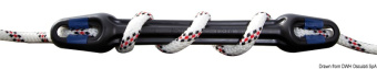 UNIMER U-Cleat EPDM Rubber Mooring Compensator with Line Lock