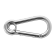 AISI 316 Carabiner With Eye And Straight Closing Ø11x120 mm AISI 316 Carabiner With Eye And Straight Closing Ø11x120 mm