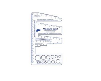 Waterline Design 1060 - Measuring Card