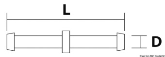 Osculati 52.732.16 - Plastic Connector For Fuel Hose (5 pcs)