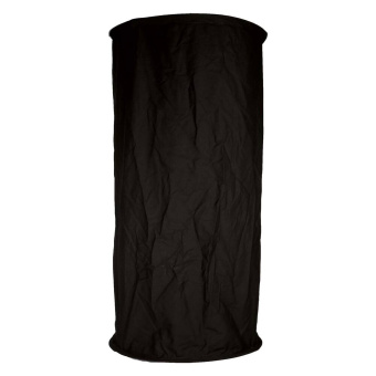 Signal Cylinder Black Canvas 60x120 cm