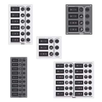 Lalizas 31288 - Switch Panel With 3 Switches SP3 Ultra Stainless Steel 316