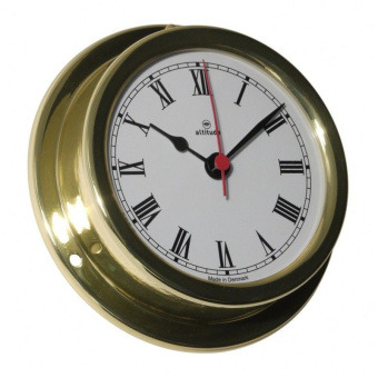 Altitude Quartz Clock Brass Ø127 mm