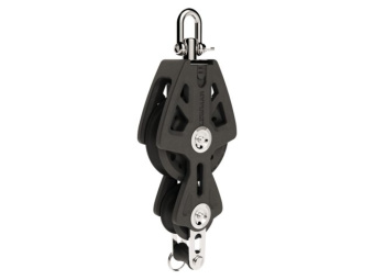 Lewmar 29927234BK - Synchro Block Fiddle With Becket 72mm