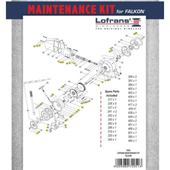 Lofrans Parts Kit Falkon