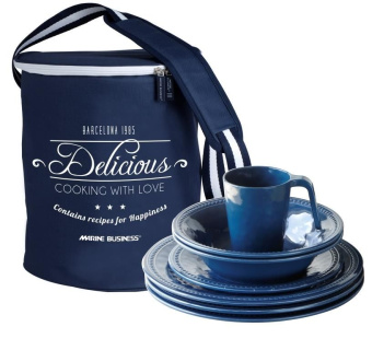 Marine Business Harmony Blue Dinnerware Set for 6 people