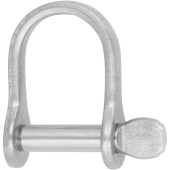 Ronstan RF1851 Stainless Steel D Shackle, 1/8" Pin