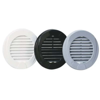 Nuova Rade 47515 - Ventilation Shaft Grilles Cover, Ø76mm, White
