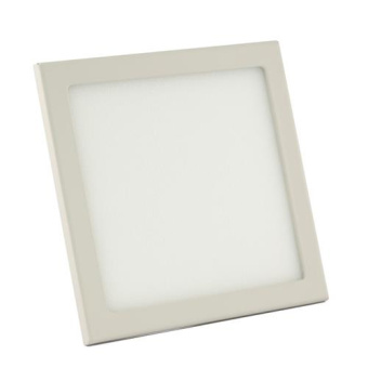 Hollex LED Panel 12V White Aluminium 100x100mm Warm White