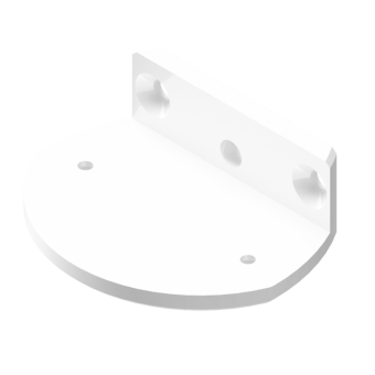 Lopolight 401-029-WH - Mounting Plate Vert Stern Light X01-Series, White