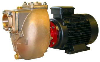 Jabsco AM50D10EM2T50V400 - 2" Bronze Self-priming Centrifugal Motor Pump Unit