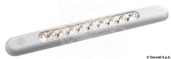 Osculati 13.192.10 - Free-standing LED light fixture white310x40x11.5mm