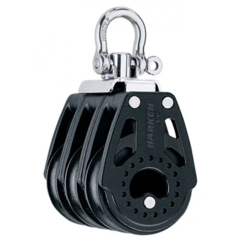 Harken HK2640 Carbo Triple Air Block 40 mm for Rope 10 mm