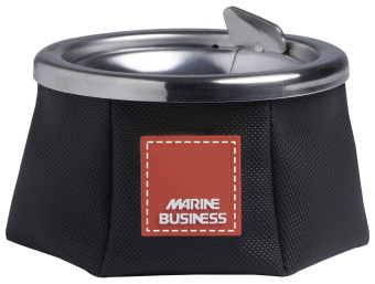 Marine Business Windproof Ashtray Black Sail