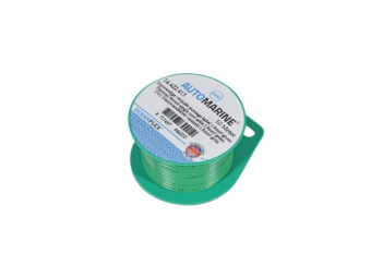 Talamex Thinwall Tinned Single Core Cable On Mini Reel 1.5mm² Green (10m)