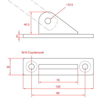 Båtsystem P10044 - Code Zero Kit, 80cm