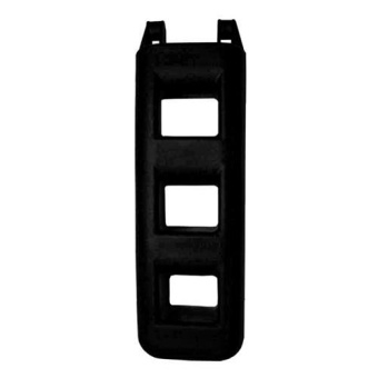 Majoni Stair Fender 25x12x75cm 3 Steps Black