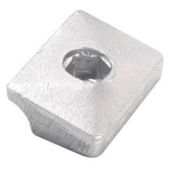 Super Marine Zinc Plate Anode For Johnson 8 - 9.9 - 15 HP Engine