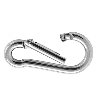 S.S.Carabiner With Straight Closing 5X50 mm