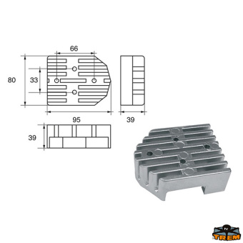 Trem L8143001 - Anodes For Engines Mercury-Mercruiser